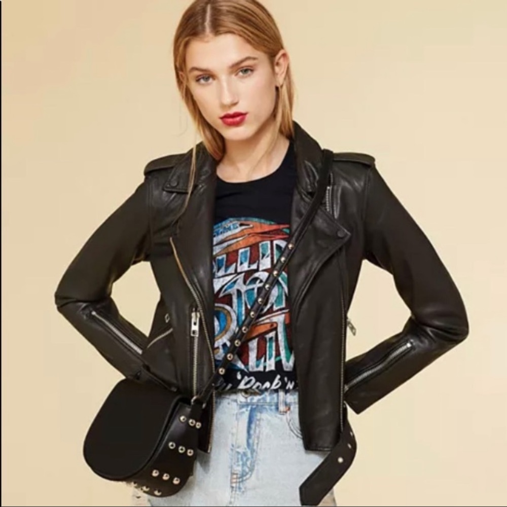All Saints Balfern Moto Jacket 4
